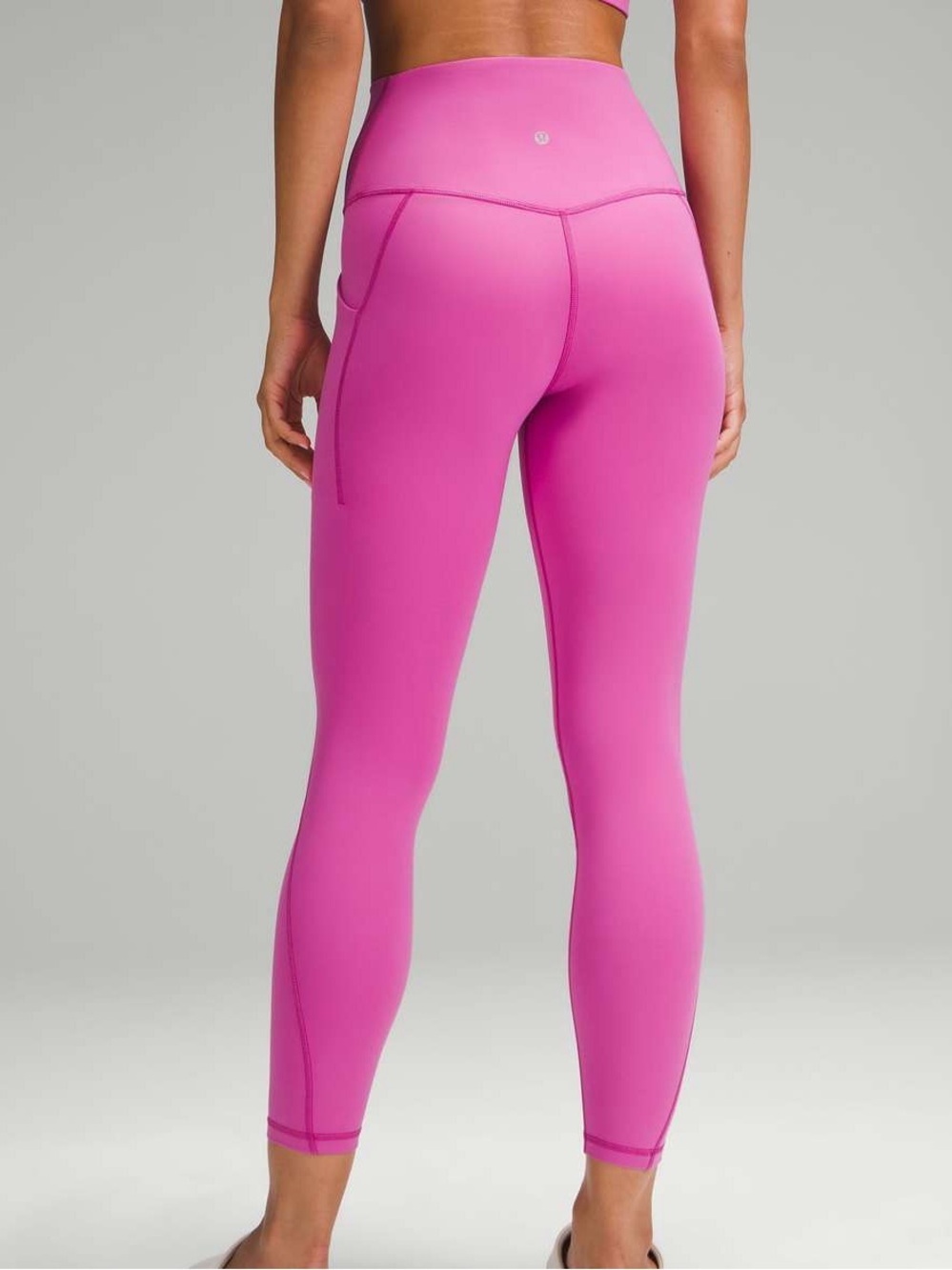 Lululemon Align High-Rise Pant with Pockets 25” in Pow Pink